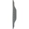 Ekena Millwork Alexa Ceiling Medallion (Fits Canopies up to 3"), Hand-Painted Platinum, 15"OD x 1 3/4"P CM14AXPLS - alternate 4